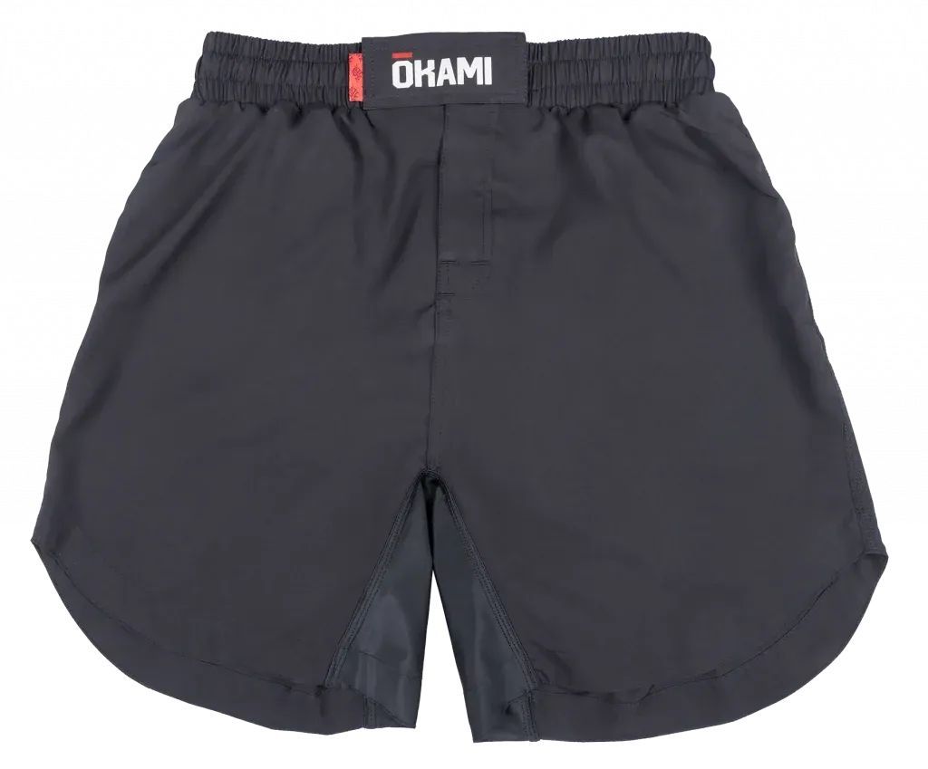 Okami Kihon MMA Fight Shorts Green