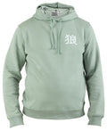 Okami Organic Hoodie Small Kanji Sage Green