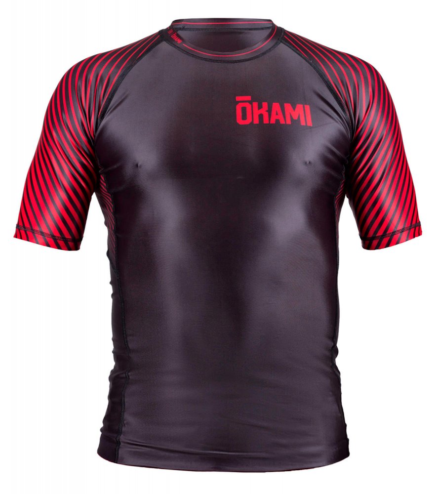 Okami Big Kanji SS Rashguard Black