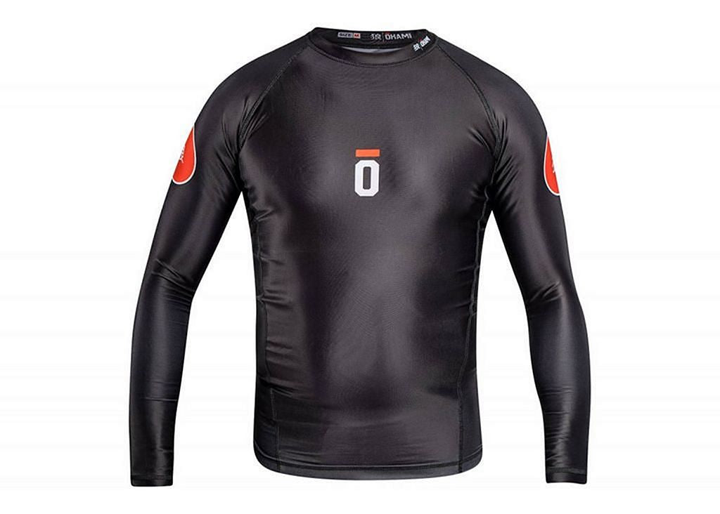 Okami Born On The Mats LS Rashguard Black