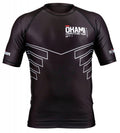 Okami Competition Team Ranked SS Rashguard Black