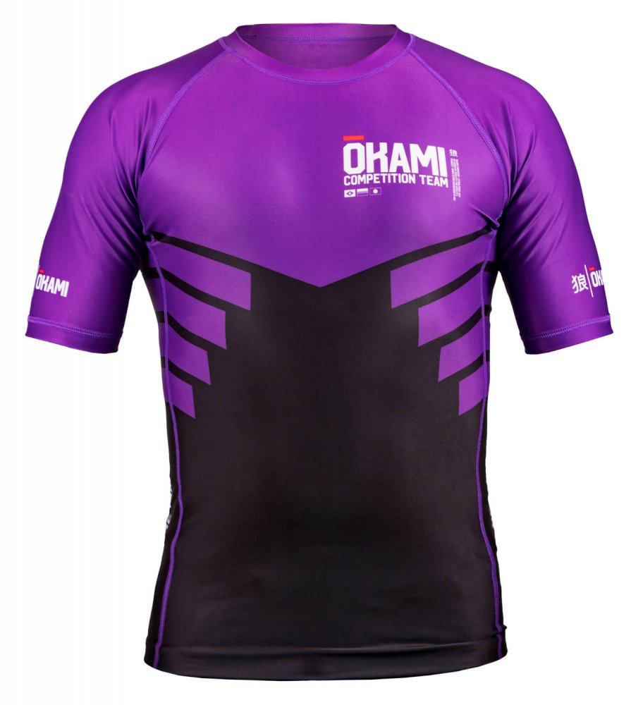Okami Competition Team Ranked SS Rashguard Purple