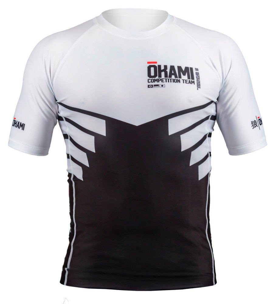 Okami Competition Team SS Rashguard White