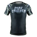 Pride Or Die Bone Crusher V2 SS Rashguard Black-Green