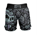 Pride Or Die Break The Limit MMA Fight Shorts Grey-Black
