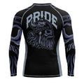 Pride Or Die Brotherhood V2 LS Rashguard Black-Grey