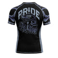 Pride Or Die Brotherhood V2 SS Rashguard Black-Grey