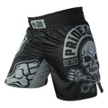 Pride Or Die Busted Knuckles MMA Fight Shorts Black