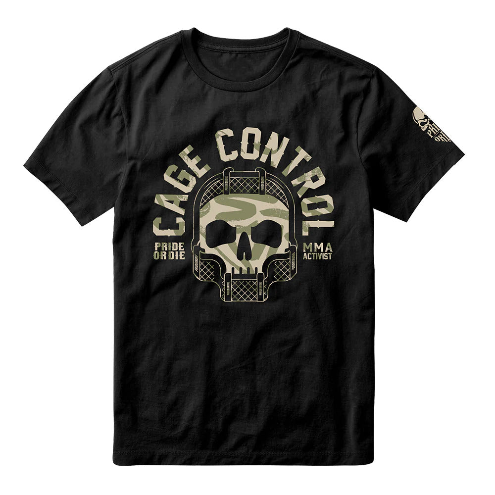 Pride Or Die Cage Control T-shirt Black