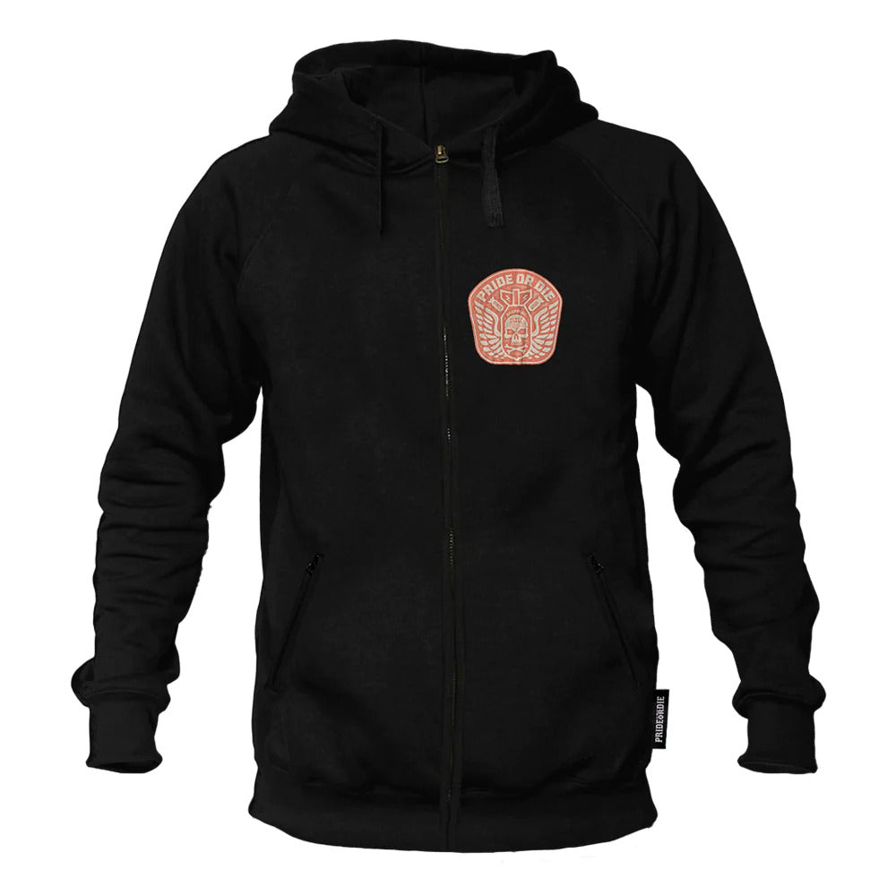 Pride Or Die Dropping Heavy Bombs Hoodie Black