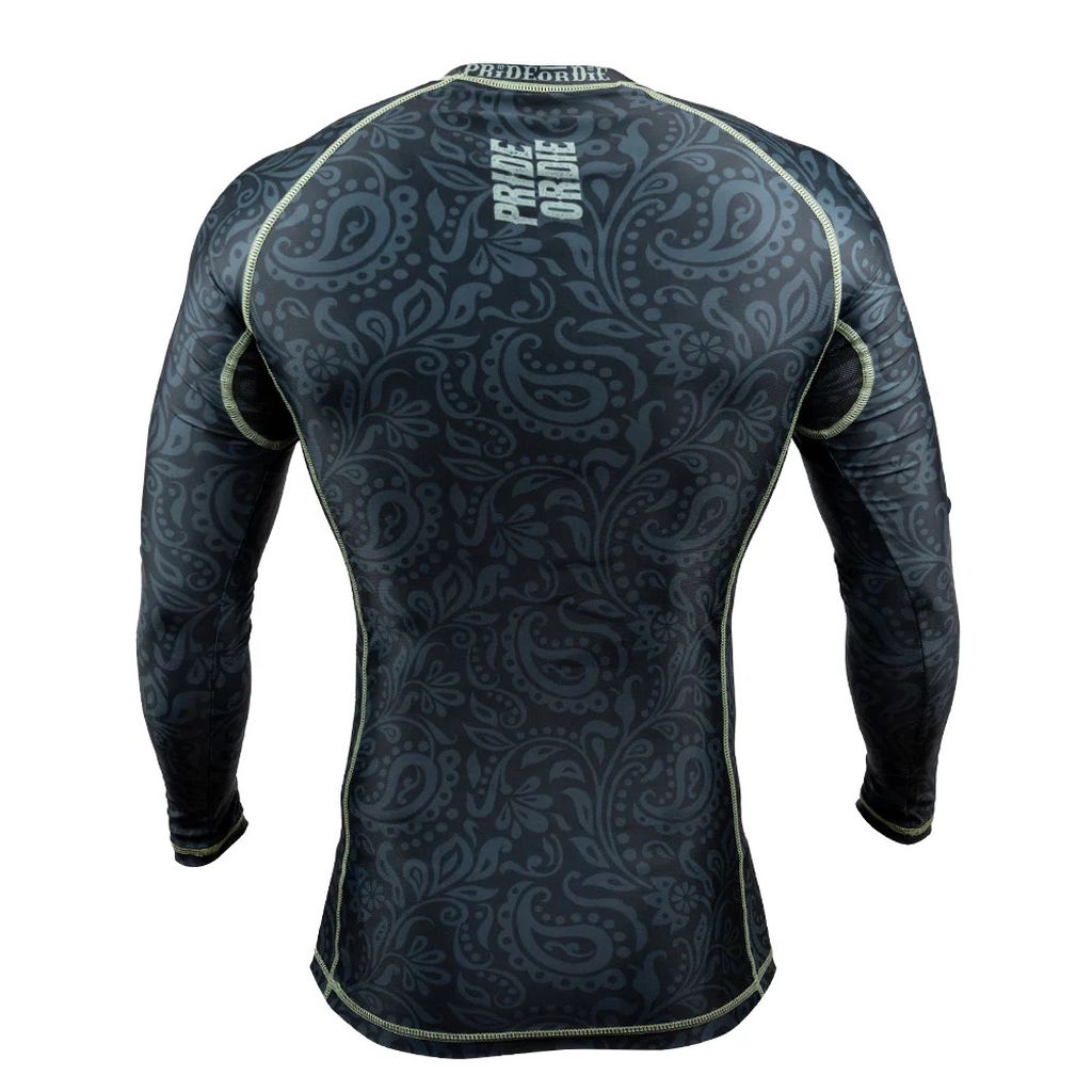 Pride Or Die Fearless LS Rashguard Black