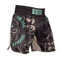 Pride Or Die Only the Strong MMA Fight Shorts Black