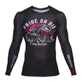 Pride Or Die Grim Beaterz LS Rashguard Black