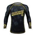 Pride Or Die Hang Loose Black LS Rashguard Black