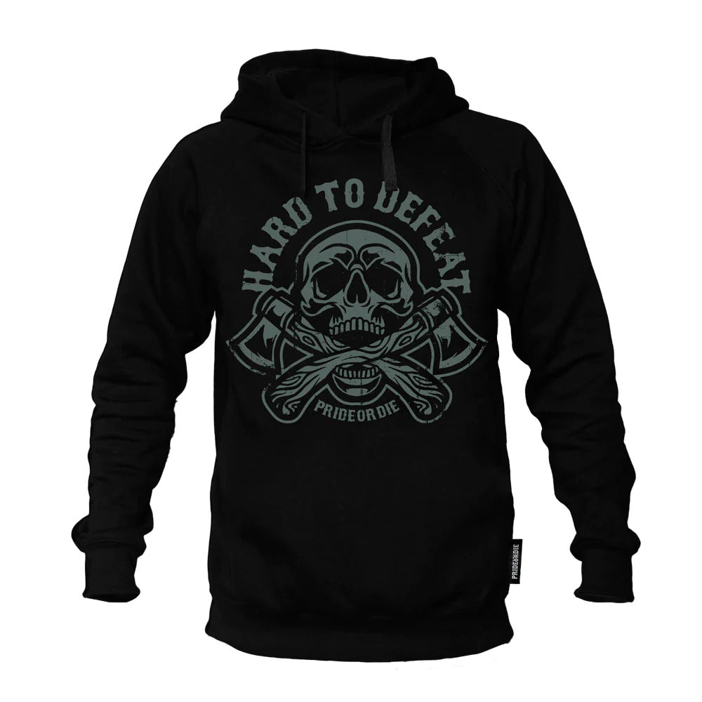 Pride Or Die Hard To Defeat Hoodie Black