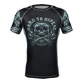 Pride Or Die Hard To Defeat SS Rashguard Black