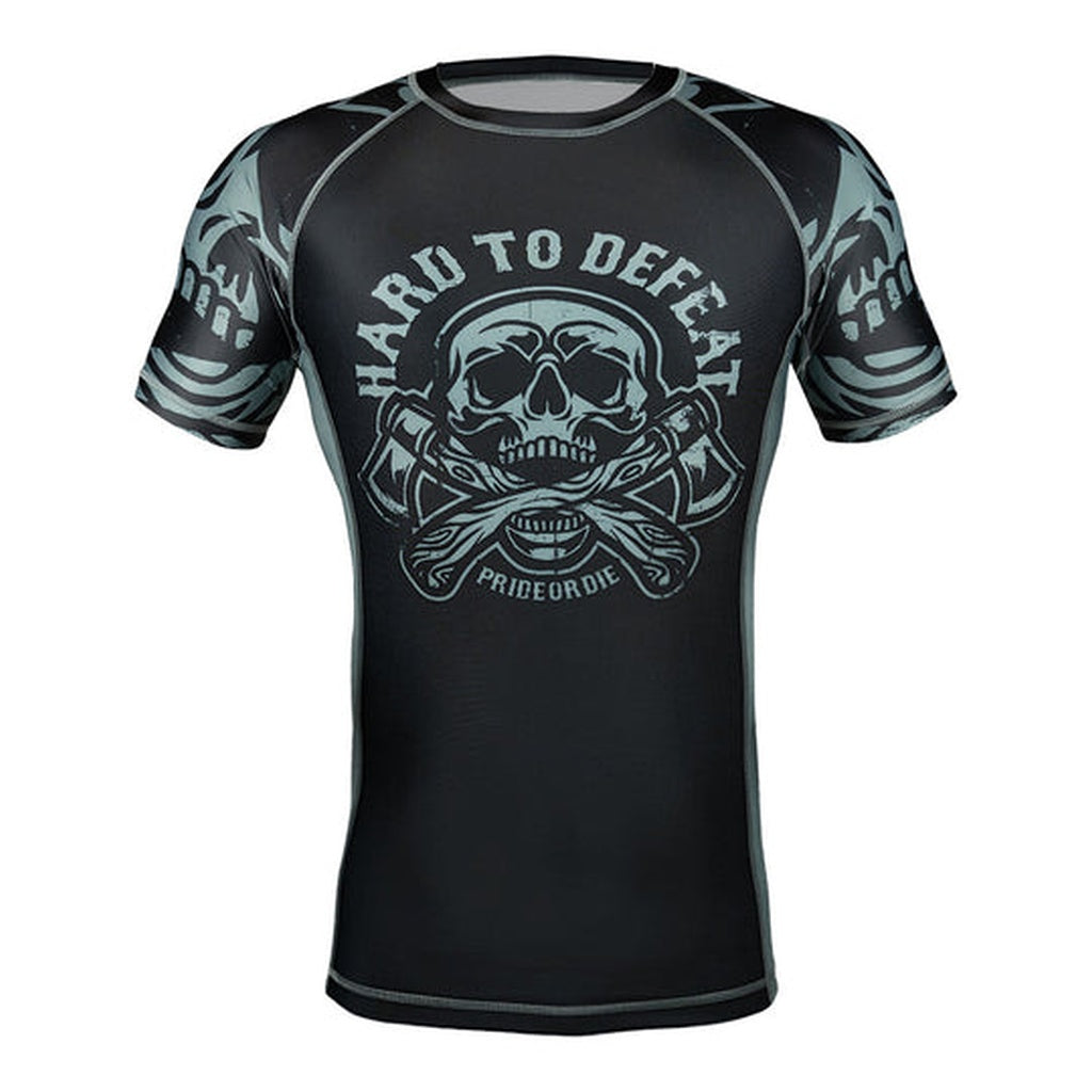 Pride Or Die Hard To Defeat SS Rashguard Black