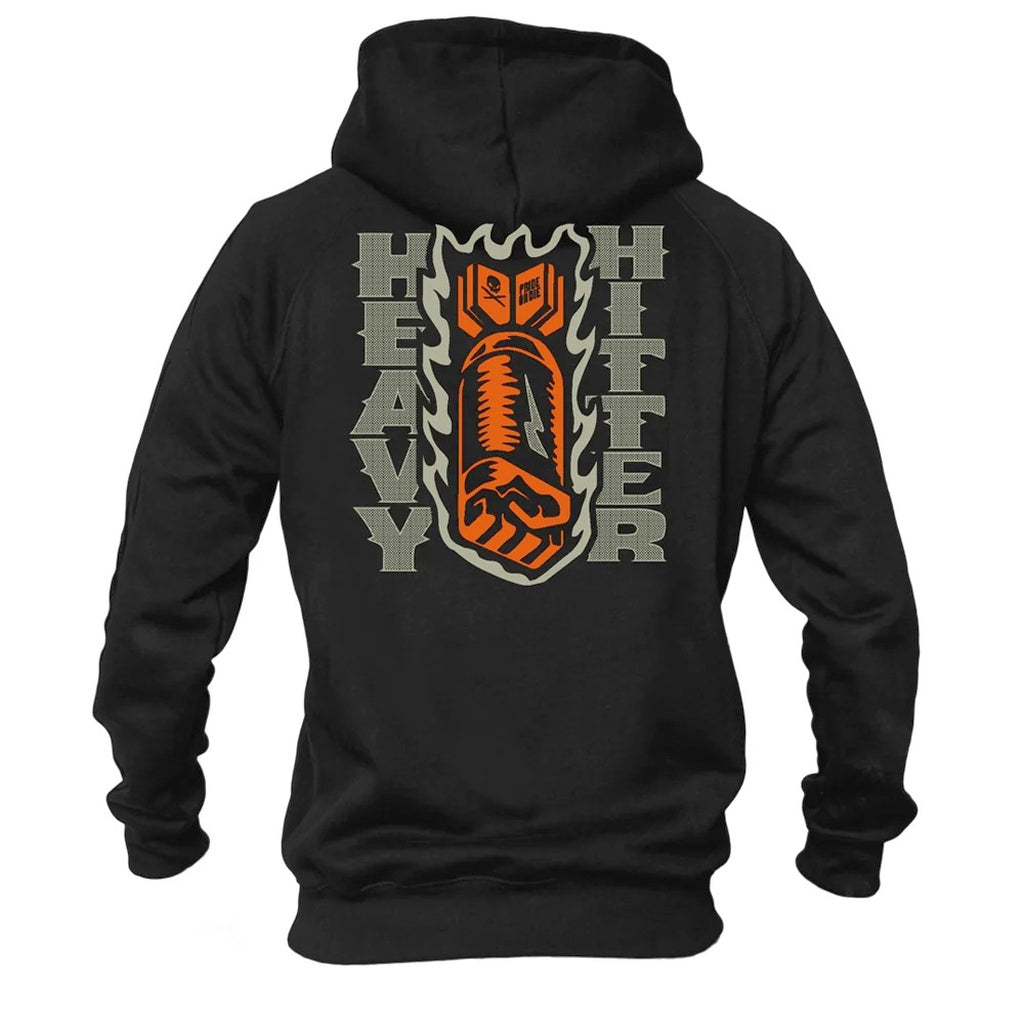 Pride Or Die Heavy Hitter Hoodie Black-Orange