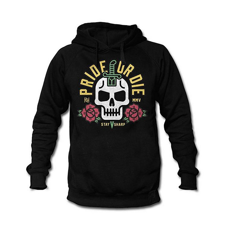 Pride Or Die Hoody Stay Sharp Black