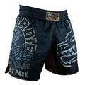 Pride Or Die Leading The Pack MMA Fight Shorts Black-Brown