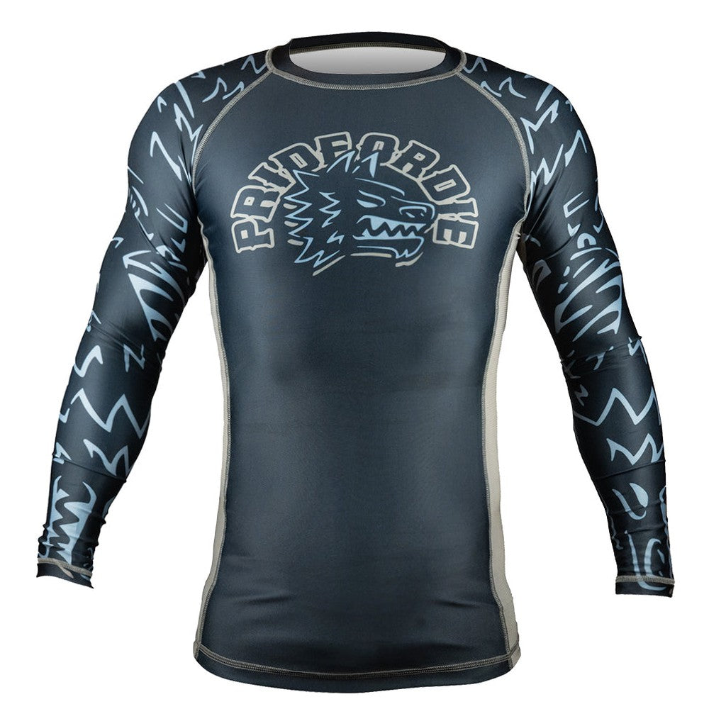 Pride Or Die Leading The Pack LS Rashguard Black-Brown