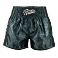 Pride Or Die Pirate V2 Muay Thai Shorts Black-Grey