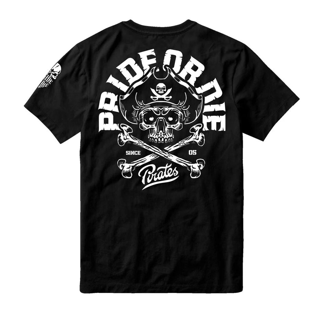 Pride Or Die Pirate V.2 T-shirt Black