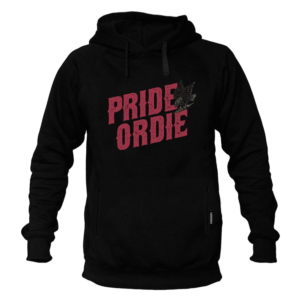 Pride Or Die Prey On The Strong LS Rashguard Black
