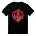 Pride Or Die Reckless FlamesT-shirt Black