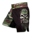 Pride Or Die Reckless Jungle MMA Fight Shorts Black-Camo