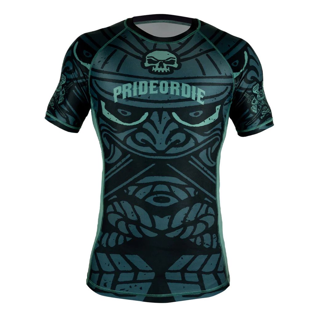 Pride Or Die Samurai SS Rashguard Black