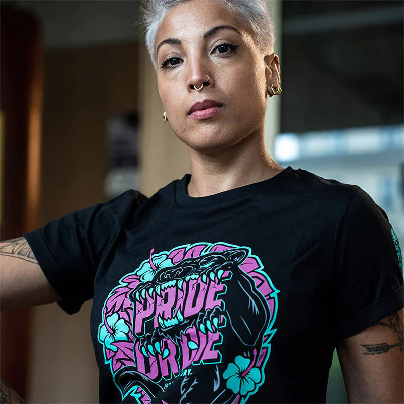 Pride Or Die Stay Hungry Tee Black