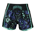 Pride Or Die Survival Of The Fittest Muay Thai Shorts Black-Purple