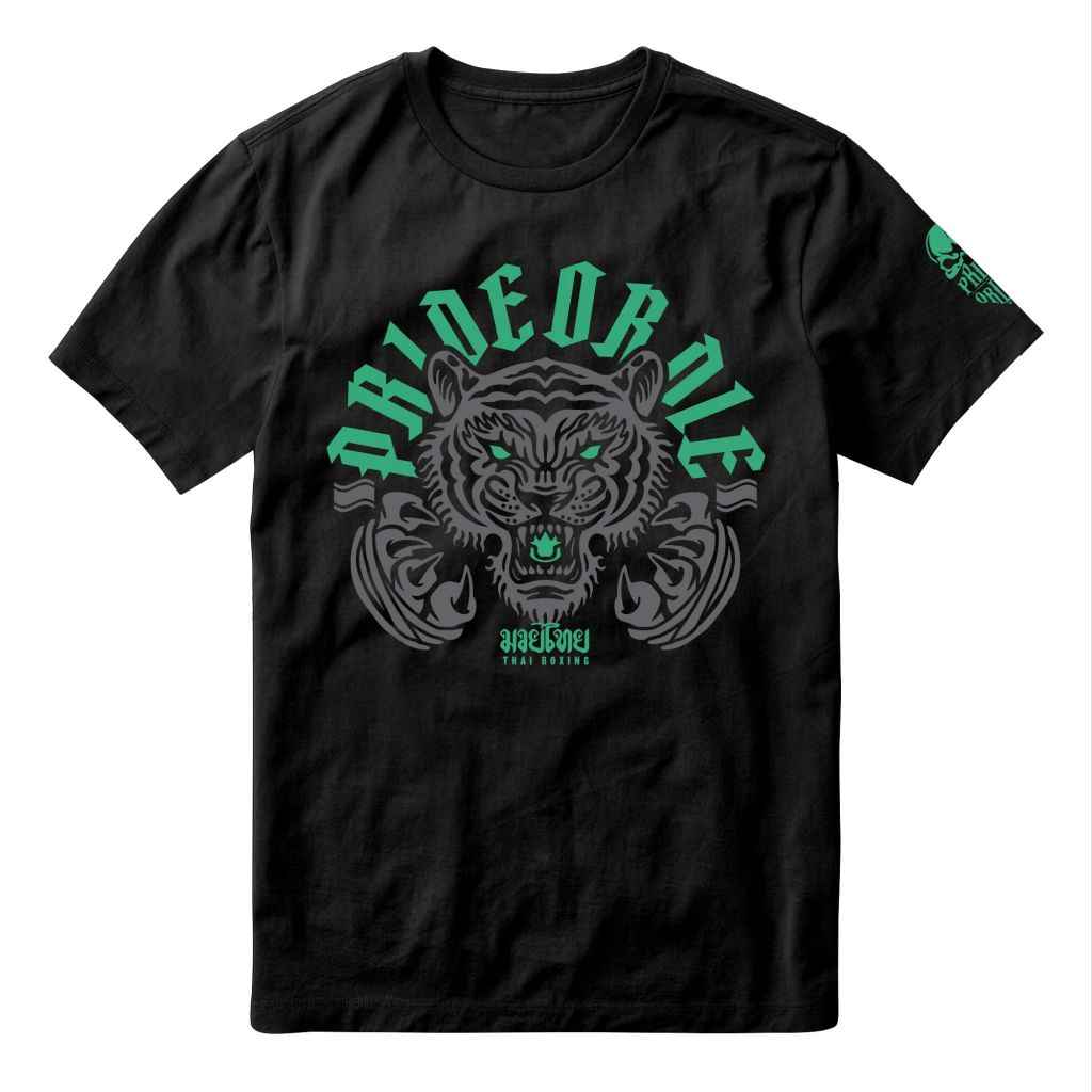 Pride Or Die Thai Boxing T-shirt Black