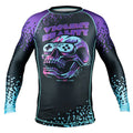 Pride Or Die Violent Reality LS Rashguard Black-Purple