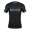 Pride Or Die Wolfpack V2 SS Rashguard Black