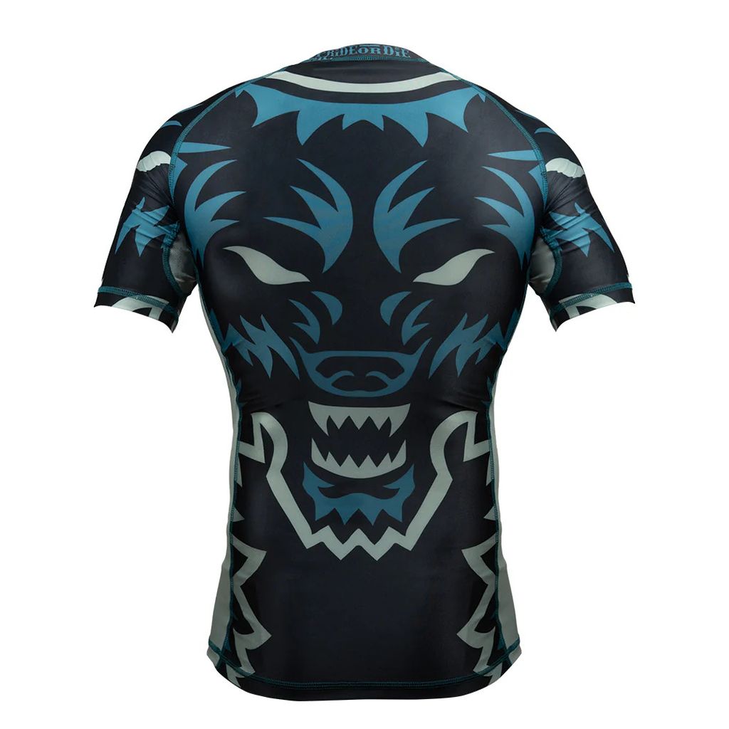 Pride Or Die Wolfpack V3 SS Rashguard Black