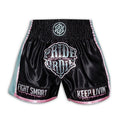 Pride Or Die Z-Camp Muay Thai Shorts Black-Light Blue