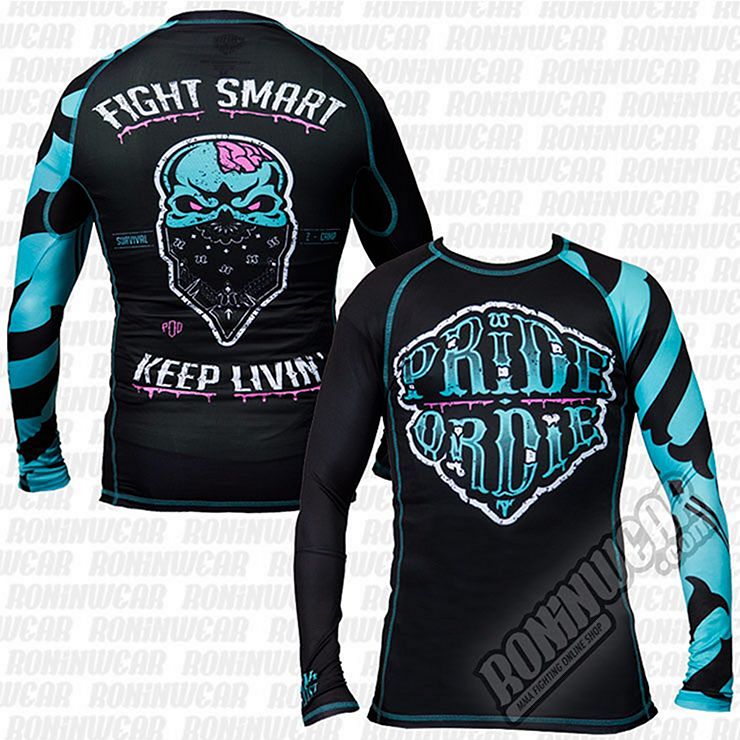 Pride Or Die Z-Camp LS Rashguard Black