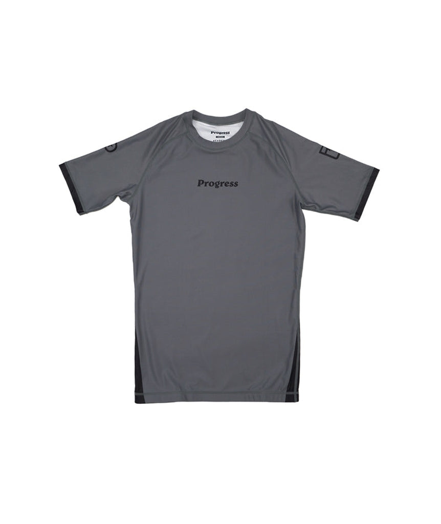 Progress Jiu Jitsu Academy+ SS Rashguard Orange-Green