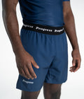 Progress Jiu Jitsu Academy MMA Fight Shorts Navy Blue