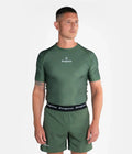 Progress Jiu Jitsu Academy SS Rashguard Green