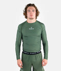 Progress Jiu Jitsu Academy LS Rashguard Green