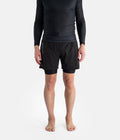 Progress Jiu Jitsu Flex Hybrid MMA Fight Shorts Black