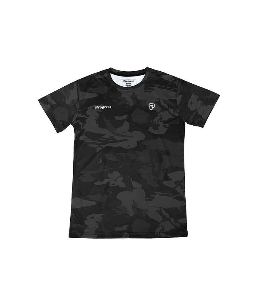 Progress Jiu Jitsu Rolling Tee Black-Camo