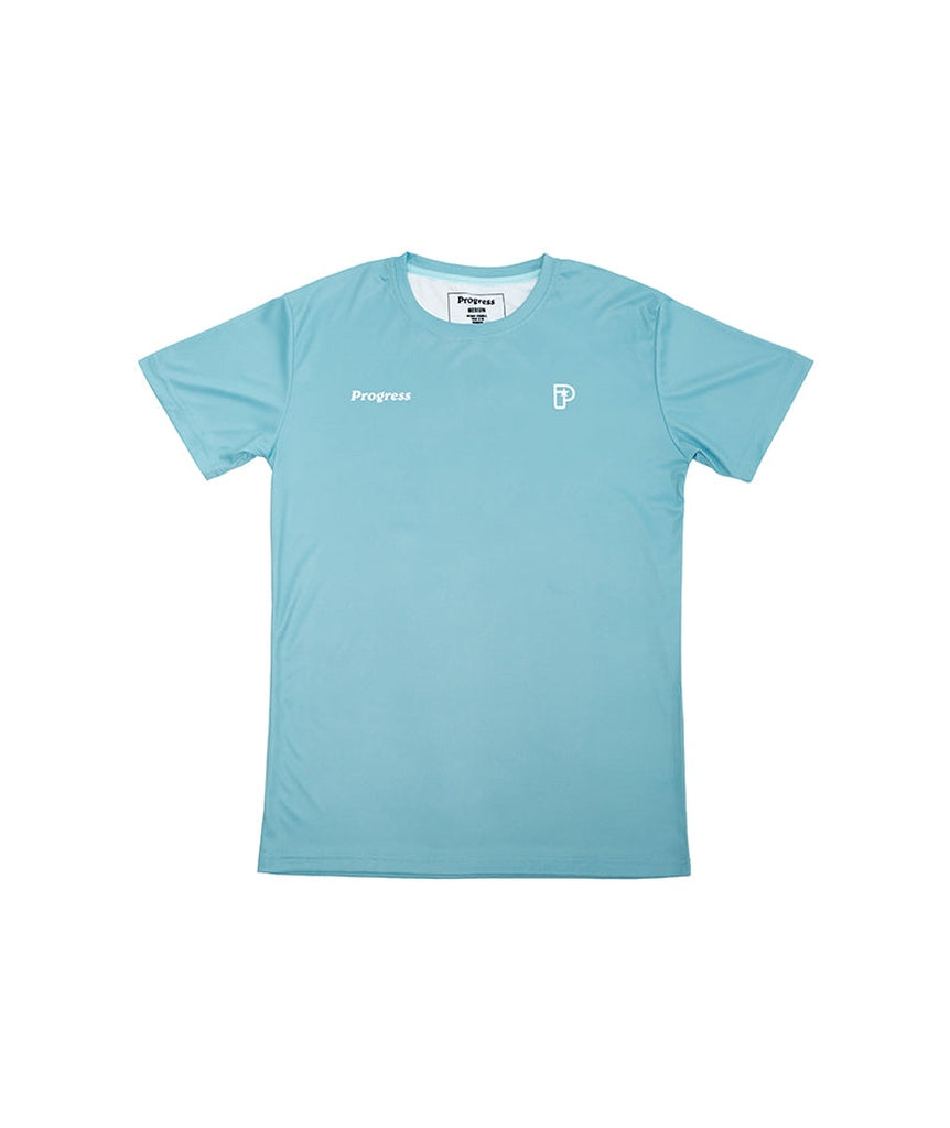 Progress Jiu Jitsu Rolling Tee Light Blue