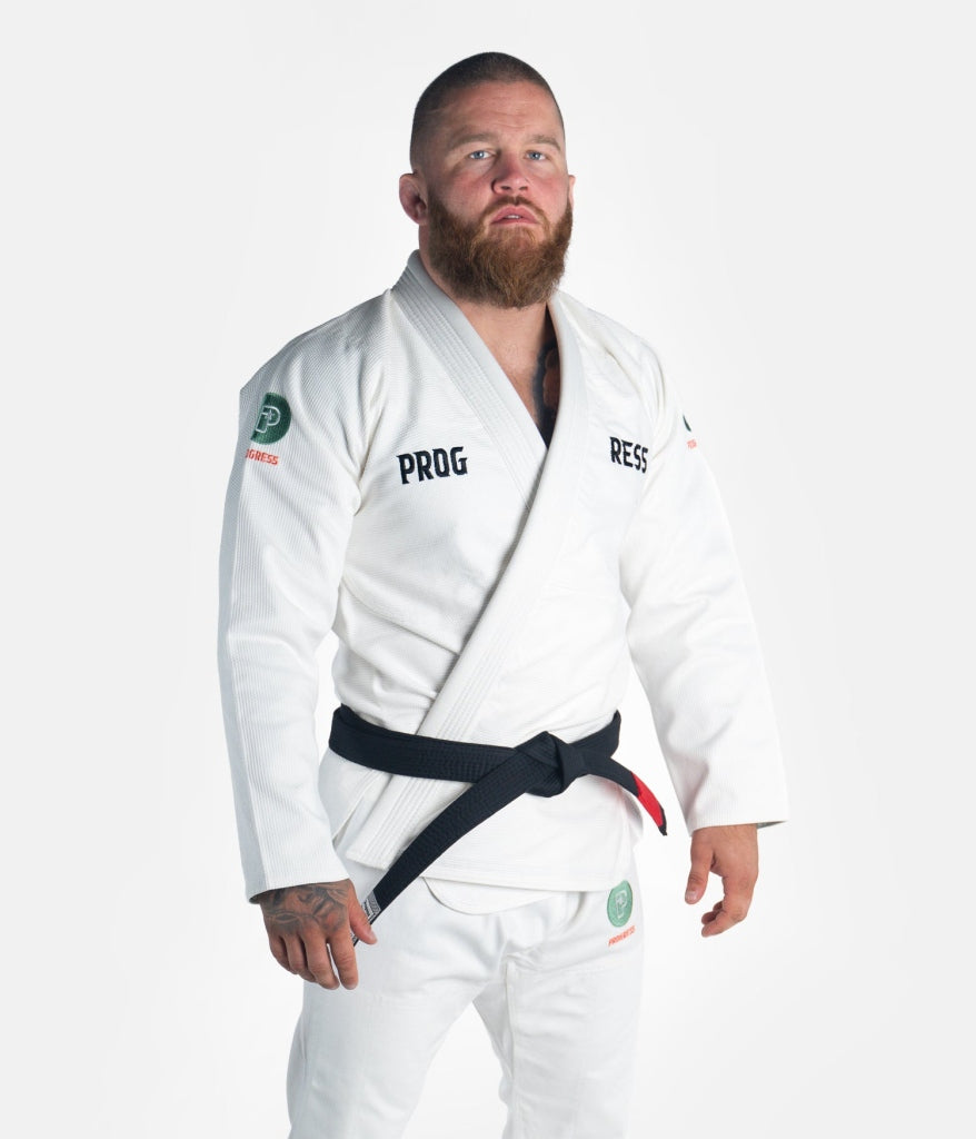 Progress Jiu Jitsu The Panther BJJ Gi White