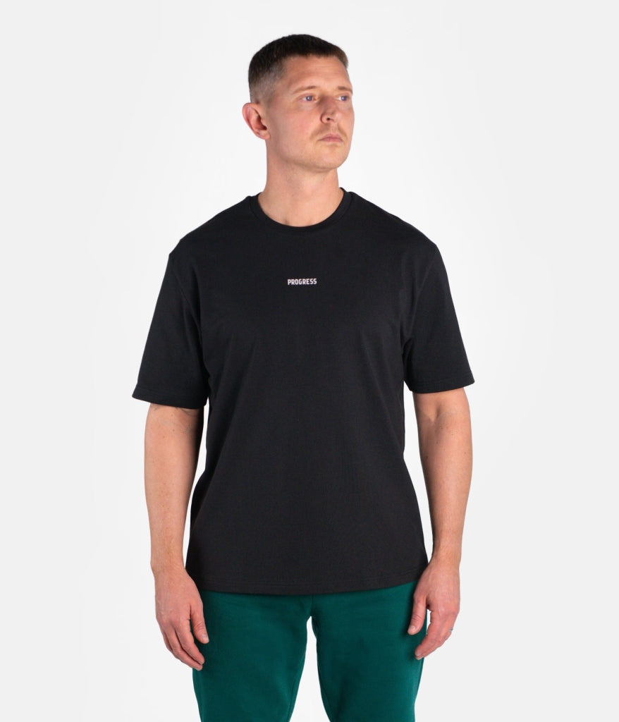 Progress Jiu Jitsu The Panther Oversized Tee Black