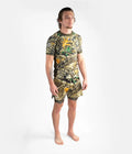 Progress Jiu Jitsu Woodland Camo Hybrid MMA Fight Shorts Brown-Camo