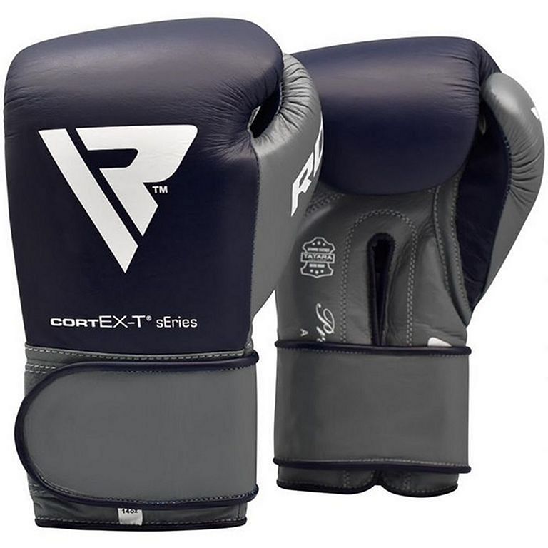 RDX Pro C4 Boxing Gloves Navy Blue